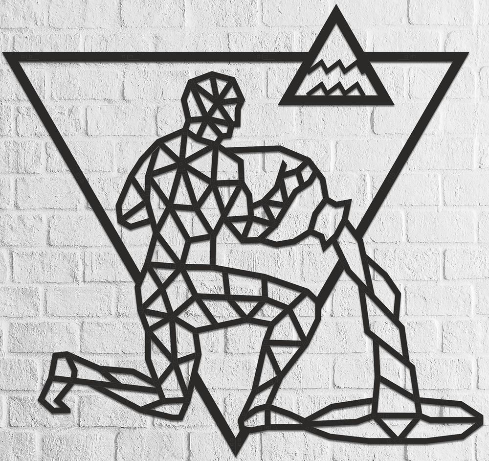 Ewa EWA Drewniane Puzzle Model 3D Dekoracja Wodnik