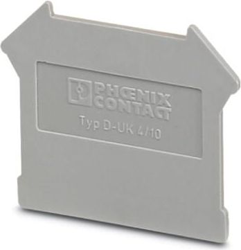 Phoenix Contact Ścianka końcowa szara D-UK 4/10 (3003020)