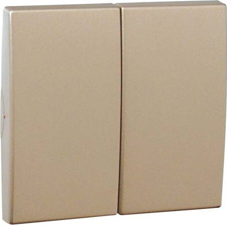 Efapel EFAPEL APOLO KLAWISZE DO ŁĄCZNIKA PODWÓJNEGO PLATYNA 50611 TPL