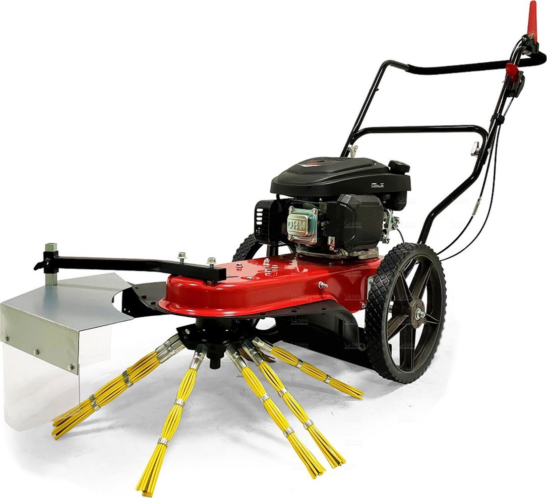 Cedrus CEDRUS SC02 ODCHWASZCZARKA SPALINOWA SZCZOTKA ZAMIATARKA OCZYSZCZARKA DO USUWANIA MCHU CHWASTÓW CZYSZCZENIA KOSTKI BRUKOWEJ ,PŁYT,CHODNIKÓW - E