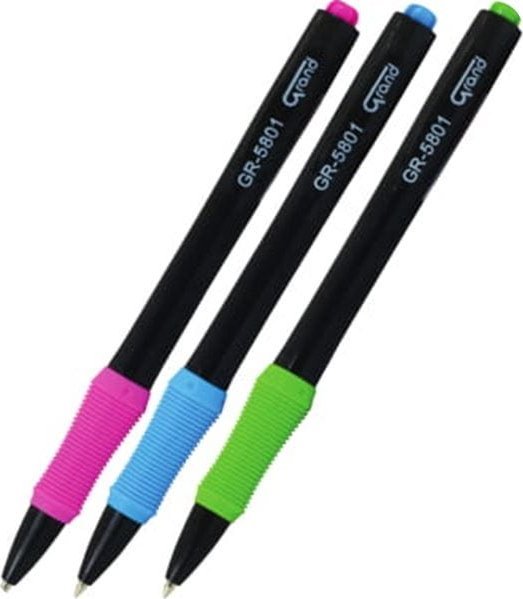 Grand DŁUGOPIS GRAND GR-5801 CZARNE/PASTEL