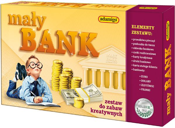 Adamigo Gra planszowa Mały Bank