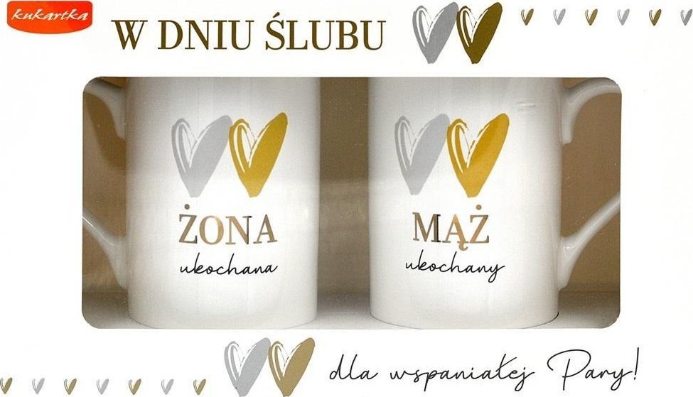 Kubek komplet Ślub
