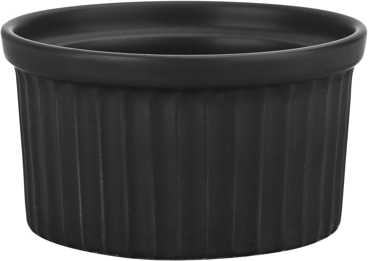 Miseczka do zapiekania 8,5 cm Creme Brulle Black Mat MPL