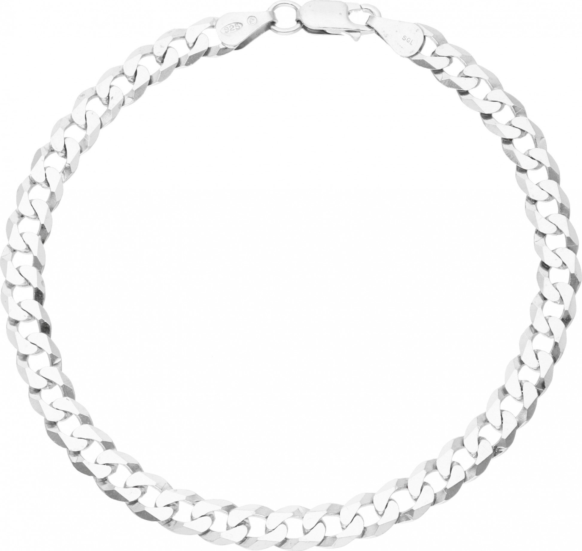 Rosanto Srebrna bransoleta pancerka 22 cm 925