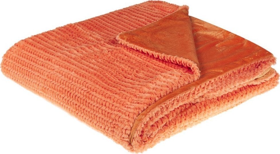 Beliani Koc 200 x 220 cm pomarańczowy BJAS