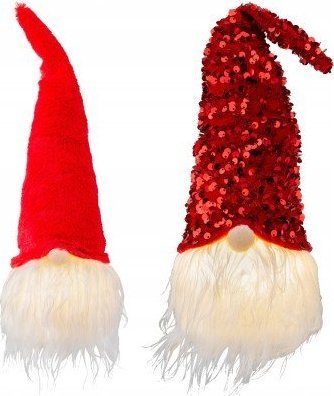 Kaemingk Skrzat figurka świąteczna LED ozdobna 30 cm