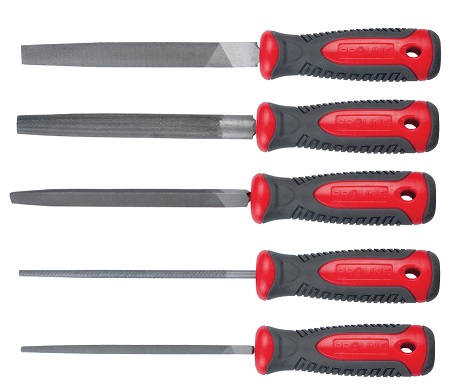 Pro-Line Zestaw pilników ślusarskich 20cm 5szt. 32265
