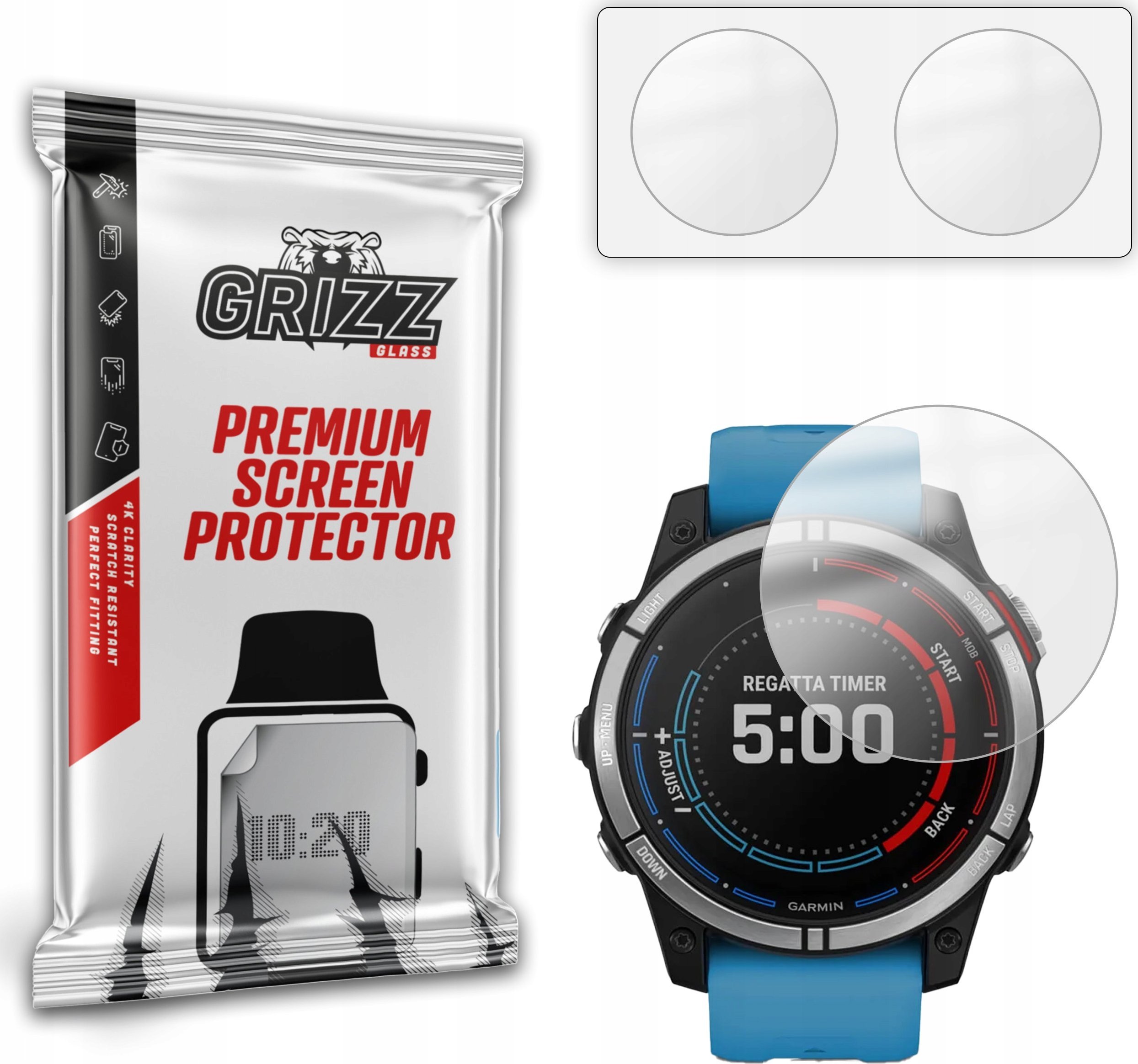 Folia matowa GrizzGlass PaperScreen do Garmin quatix 7 47mm