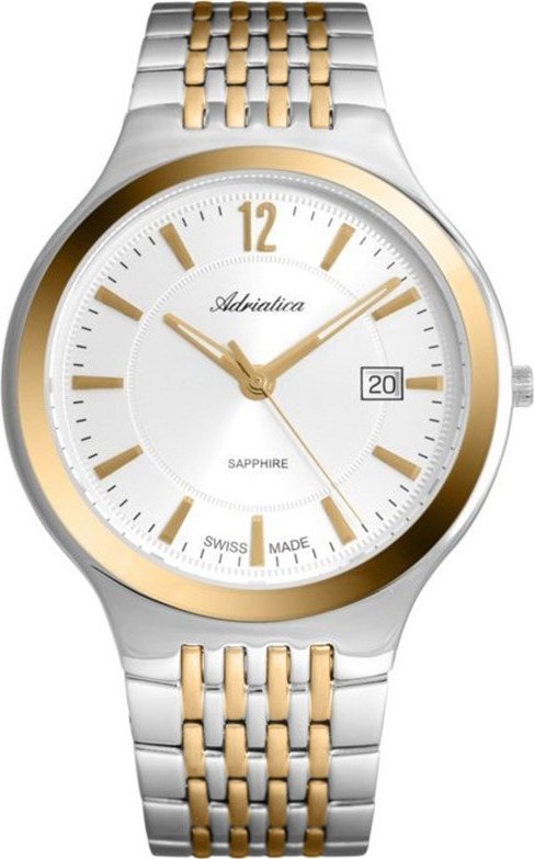 Zegarek Adriatica Zegarek męski Adriatica A8296.2153Q srebrny