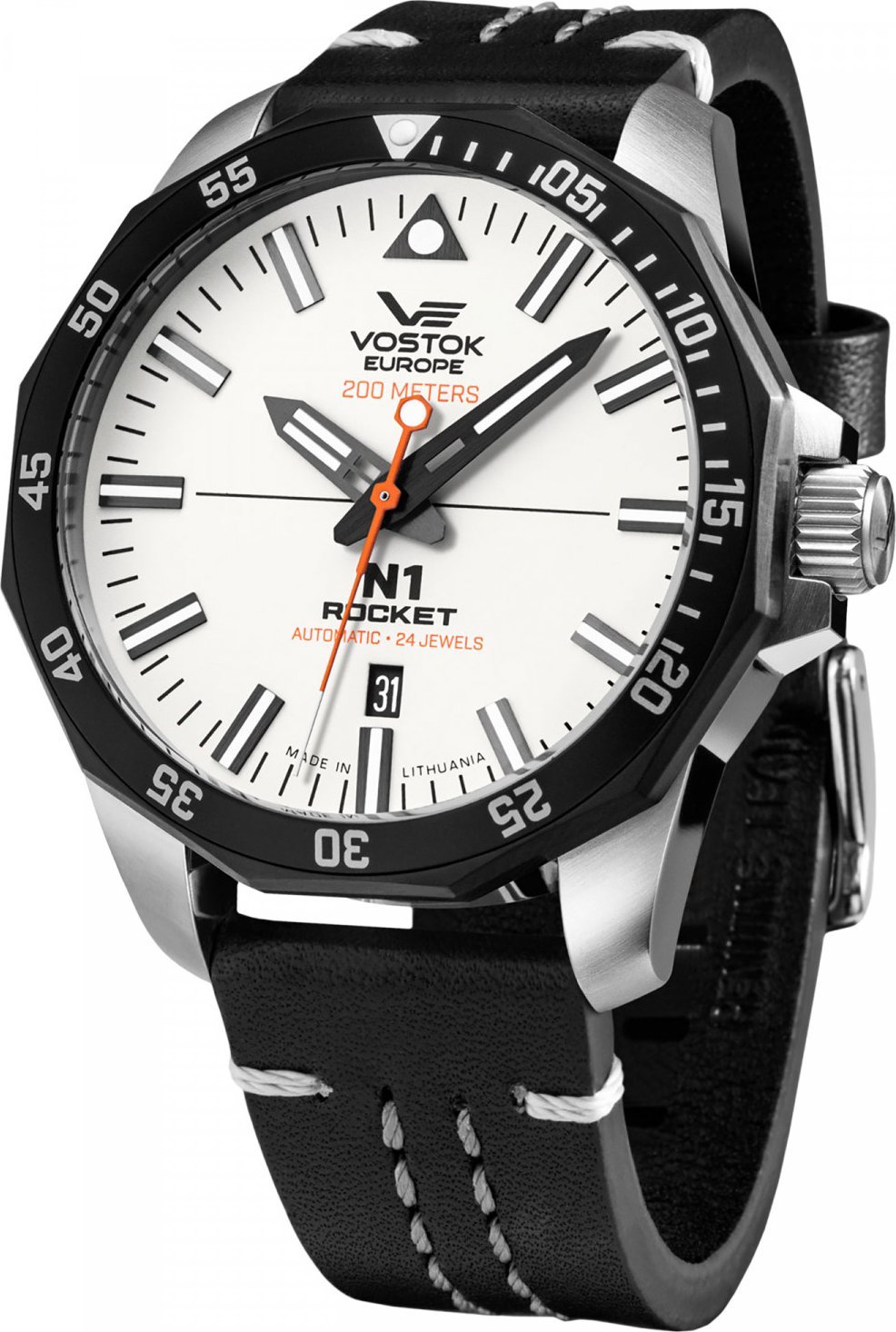 Zegarek Vostok Europe Zegarek męski Vostok Europe NH35A-225E711 czarny