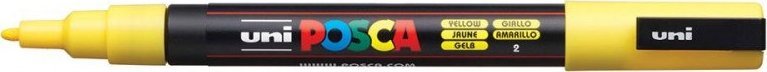 Uni MARKER PLAKATOWY UNI POSCA PC-3M ŻÓŁTY