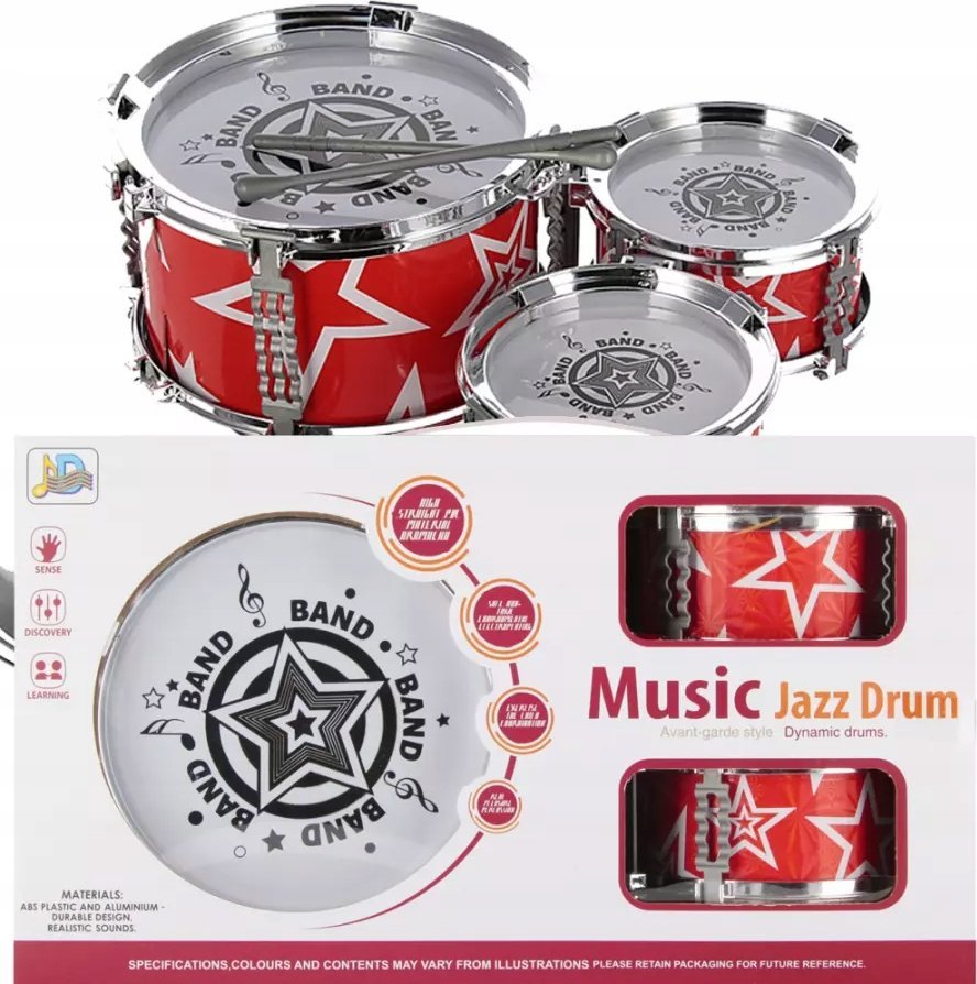 Mega Creative PERKUSJA 34X20X13 MIX2 MC WB 12/24