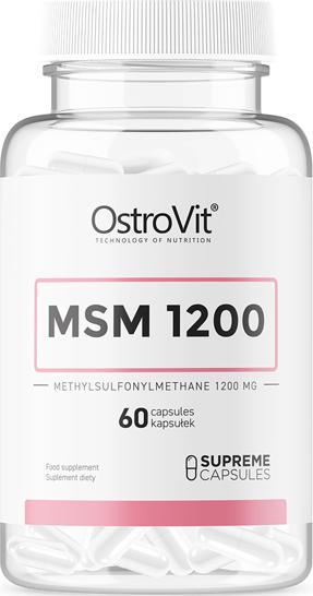 OstroVit OstroVit MSM 1200 mg 60 kapsułek one size