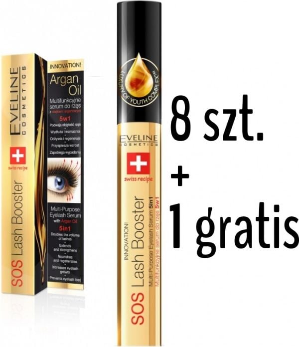 Eveline EVELINE*ZEST 2032 Odżywka d/rzęs SOS ash Booster - 083003