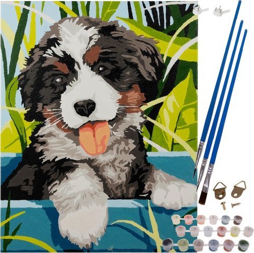 Maaleo MALOWANIE PO NUMERACH 40X30CM- PIES MAALEO 22780