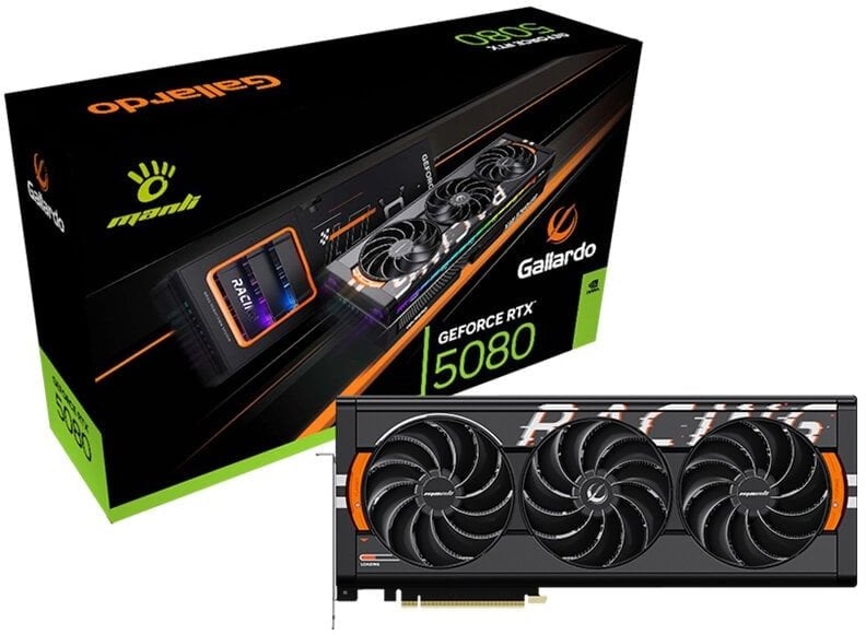 VGA Man GeForce RTX 5080 16GB Gallardo OC