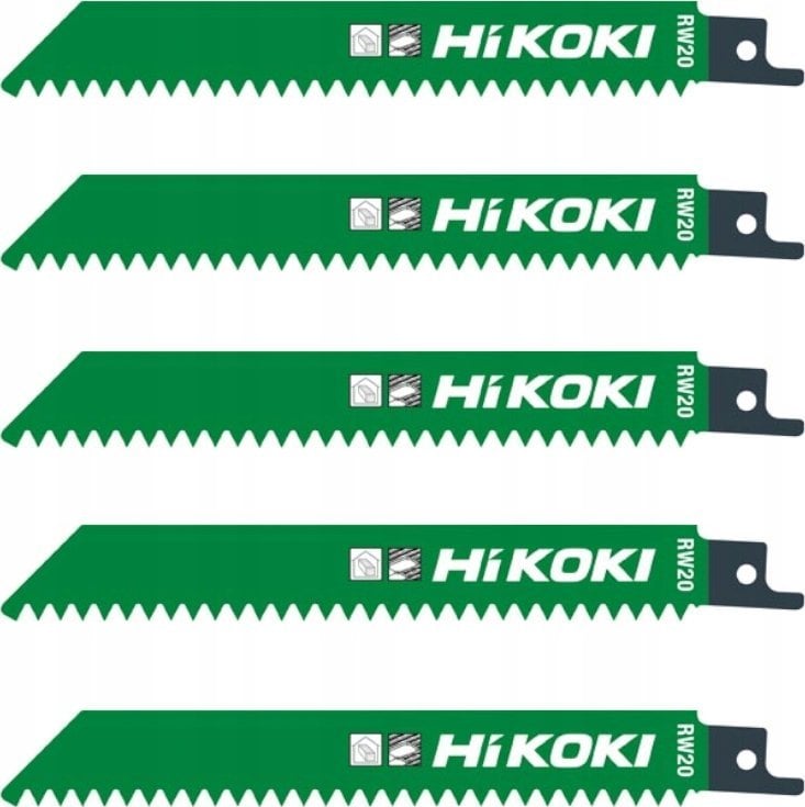 HIKOKI SAW BLADE FOR SABRE SAWS RW20/S828D 150mm /5pcs.