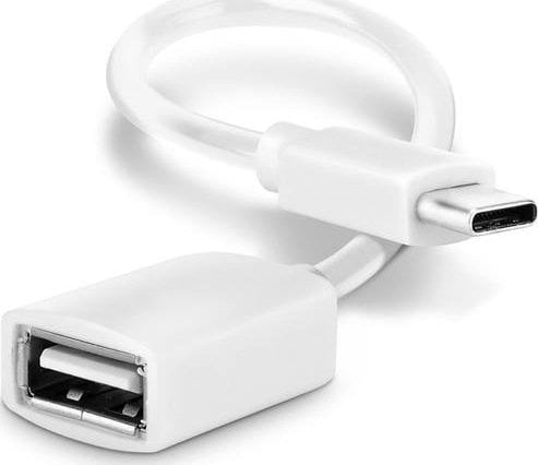 Kabel USB Ugreen USB-A - USB-C 0.12 m Biały (LX8384C)