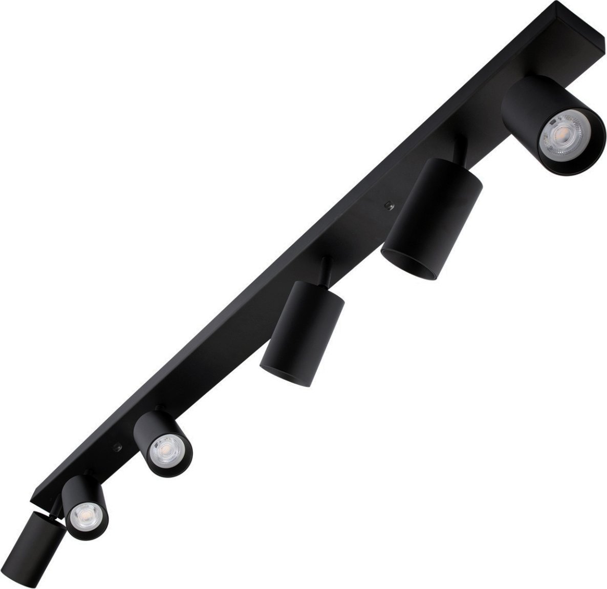 Lampa sufitowa MEGAKABEL Lampa sufitowa EYES VI reflektor plafon litwa 6xGU10 regulowane tuby kolor czarny MK MEGAKABEL