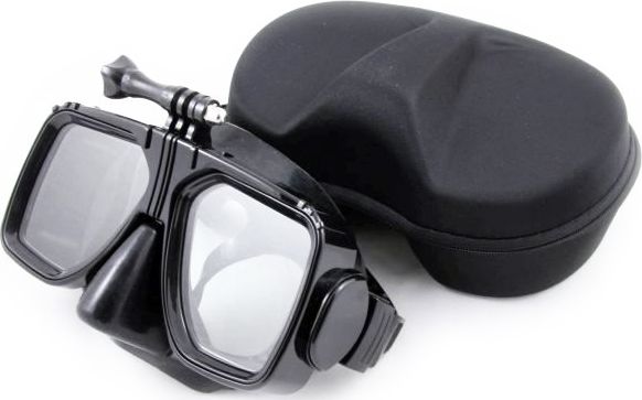 Xrec Maska do Nurkowania / Pływania z Mocowaniem do GoPro 7 6 5 4 3+ 3 2 / SJCAM / Xiaomi