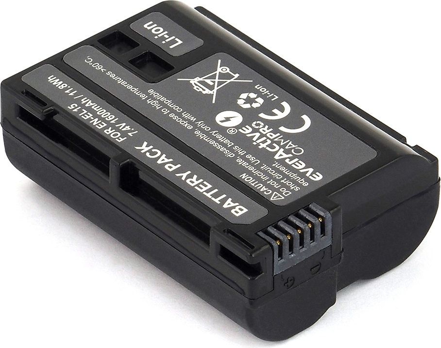 Akumulator EverActive zamiennik dla EN-EL15, 1600mAh (EVB012)
