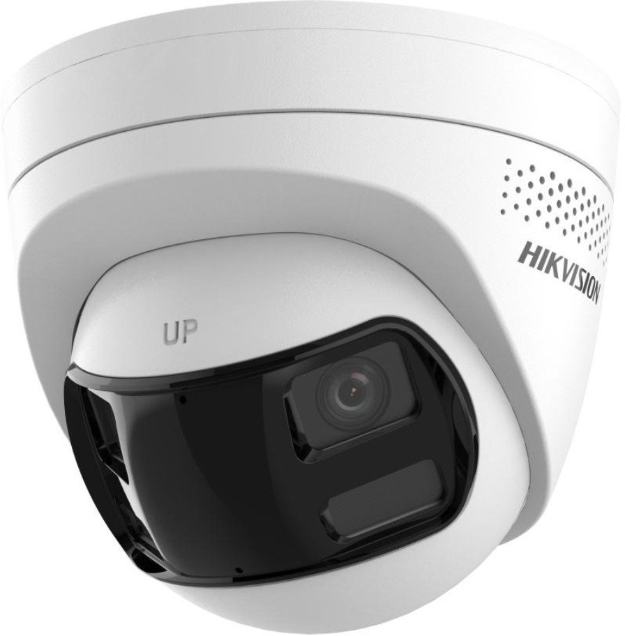 Hikvision dome DS-2CD1363G2P-LIUF/SL F2.8 (balta, 6 MP, 180°, 30 m LED, Smart Hybrid, panoraminė 180°)
