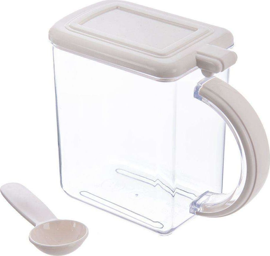 Orion Pojemnik kuchenny na produkty sypkie sól mąkę cukier bułkę tartą z pokrywką i łyżką 0,55L