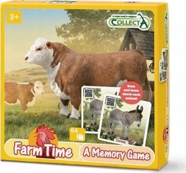 Collecta Farma zwierzęta gra pamięciowa 84239 COLLECTA