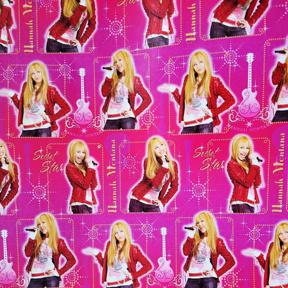 Papier dziewczęcy Hannah Montana do 57cmx20m 20m241