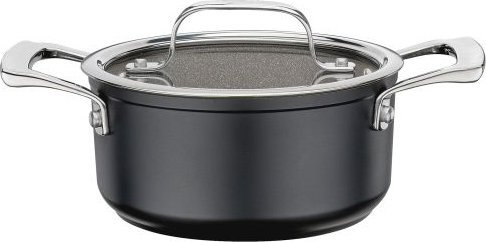 Hurtel Garnek niski z powłoką nieprzywierającą i szklaną pokrywą, śred. 16 x 7,5 cm, 1,4 l MERIDIAN INTENSE PRO / Spring