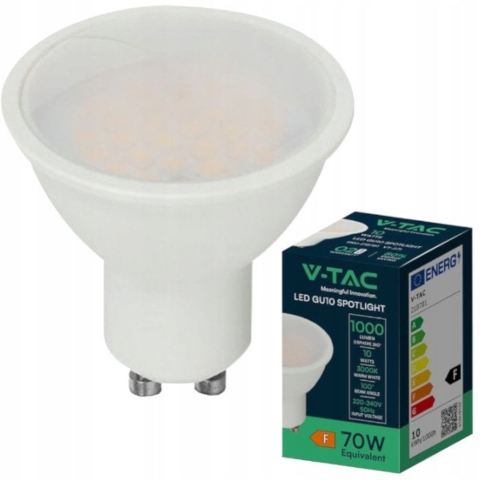 Żarówka LED 10W GU10 4000K 1000lm 100st. Samsung 218791