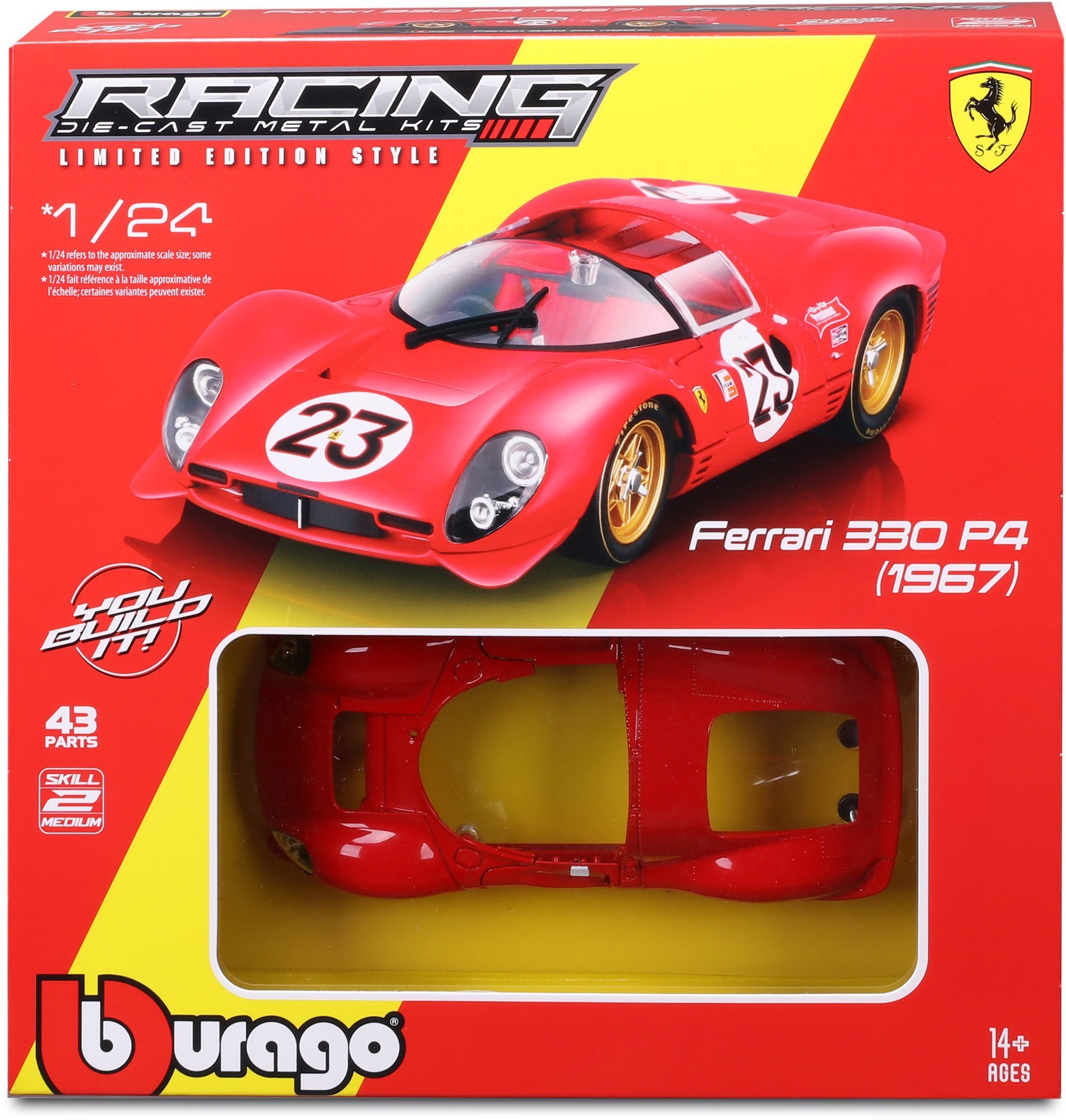 BBU 1:24 Ferrari Race Kit-330 Daytona 26584 65848