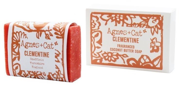 Mydło z masłem kokosowym - Clementine