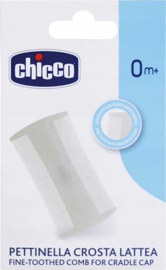 CHICCO_Fine-Toothed Comb grzebyk na ciemieniuche