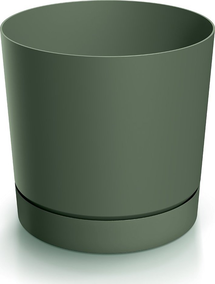 Prosperplast Doniczka okrągła Tubo DPOP130 z podstawką 1,2l