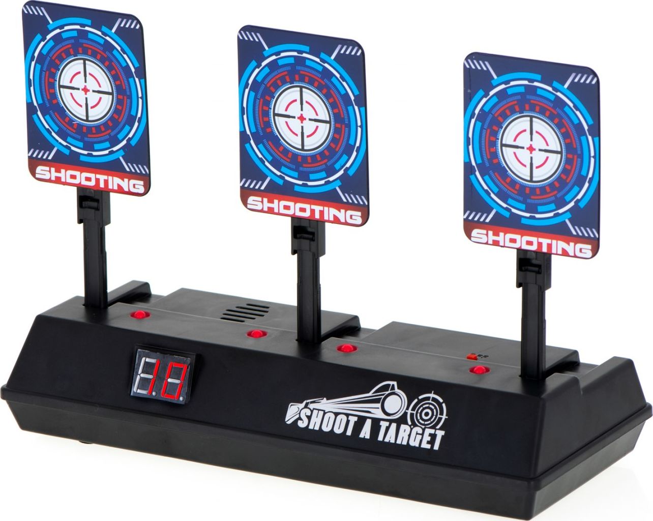 Ikonka Tarcza elektroniczna do strzelania 3 cele