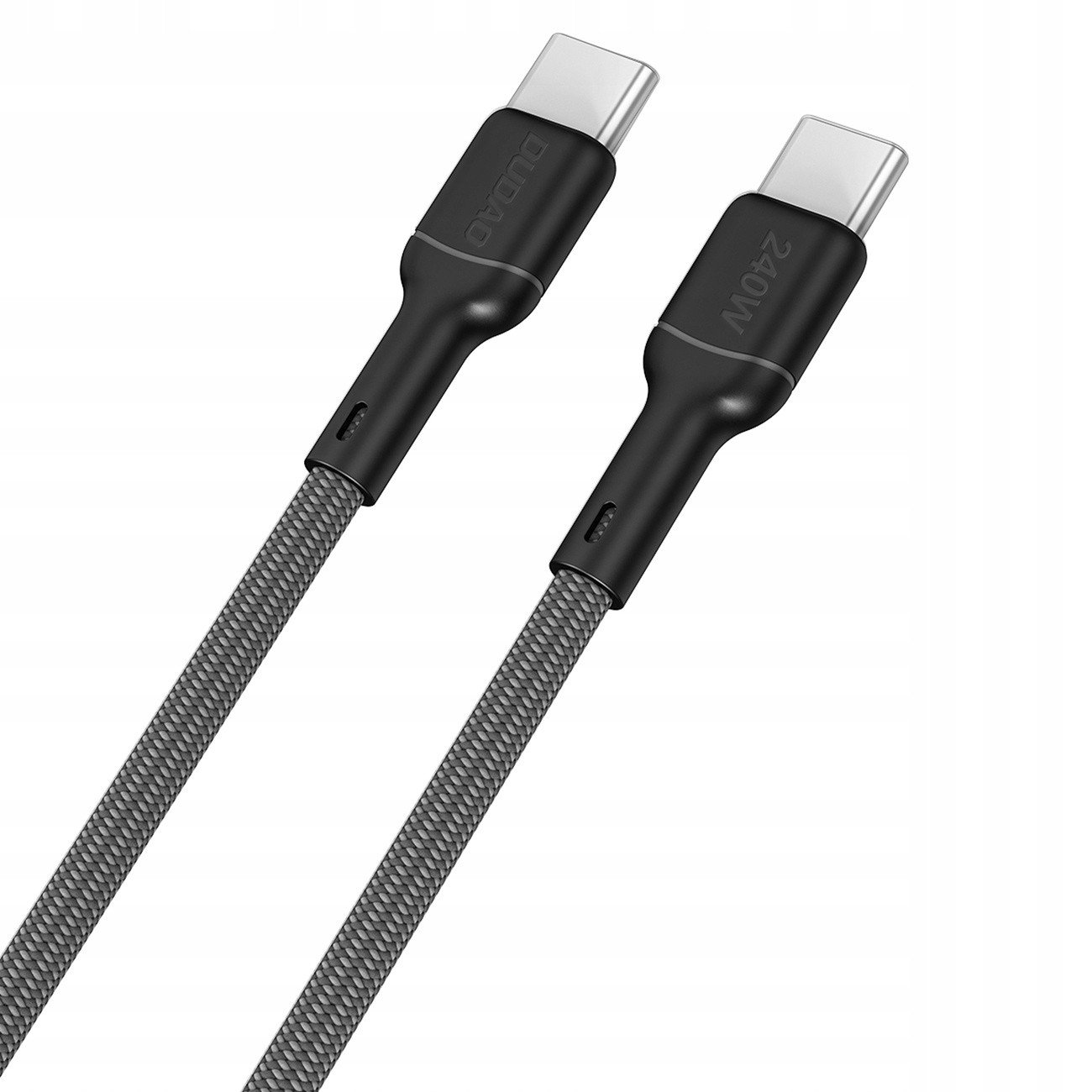 Kabel USB Dudao USB-C - USB-C 1.2 m Czarny (6976625335008)