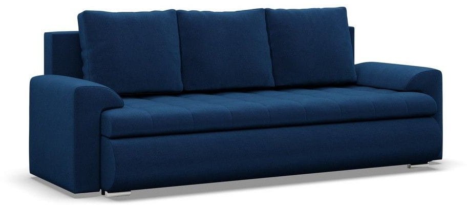 Kanapa rozkładana, Bosco, kronos, 222x96x92 cm, granatowy | TYLETEGOTU