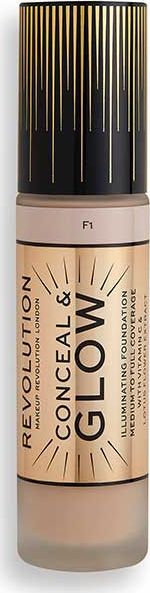 Makeup Revolution Makeup Revolution London Conceal & Glow Podkład 23ml F1