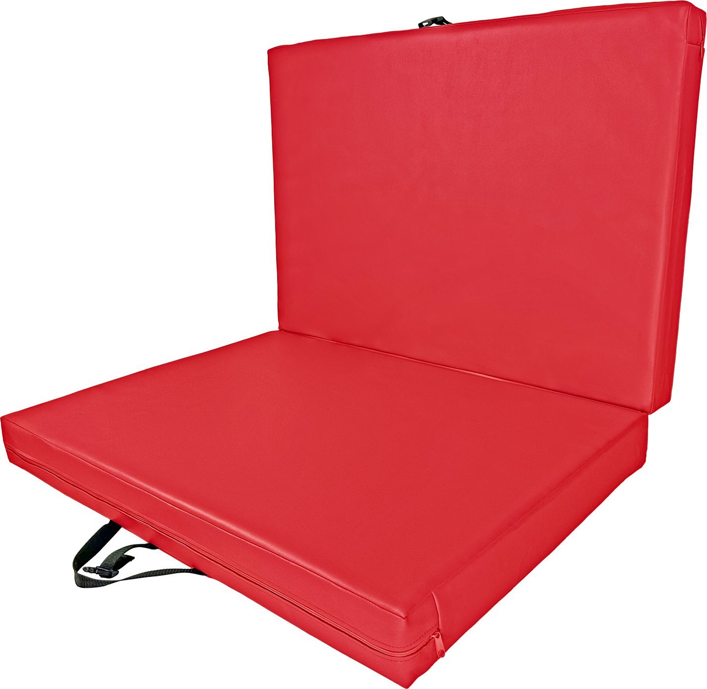 UnderFit Materac asekuracyjny składany UNDERFIT 140 x 100 x 10 cm czerwony