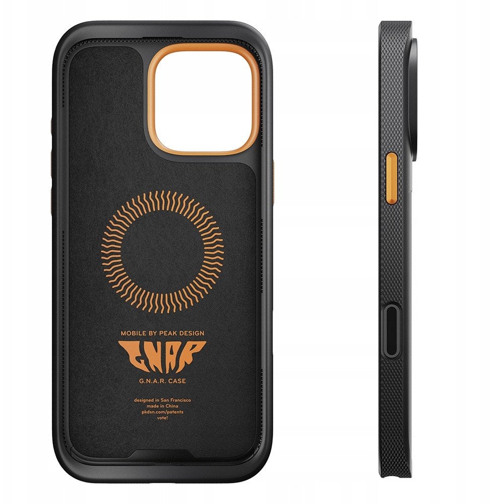 Peak Design Mobile Maximal GNAR Etui iPhone 16 Pro Max Black - Czarny