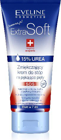 Eveline Extra Soft SOS Krem na pękające pięty 15% Urea 100ml