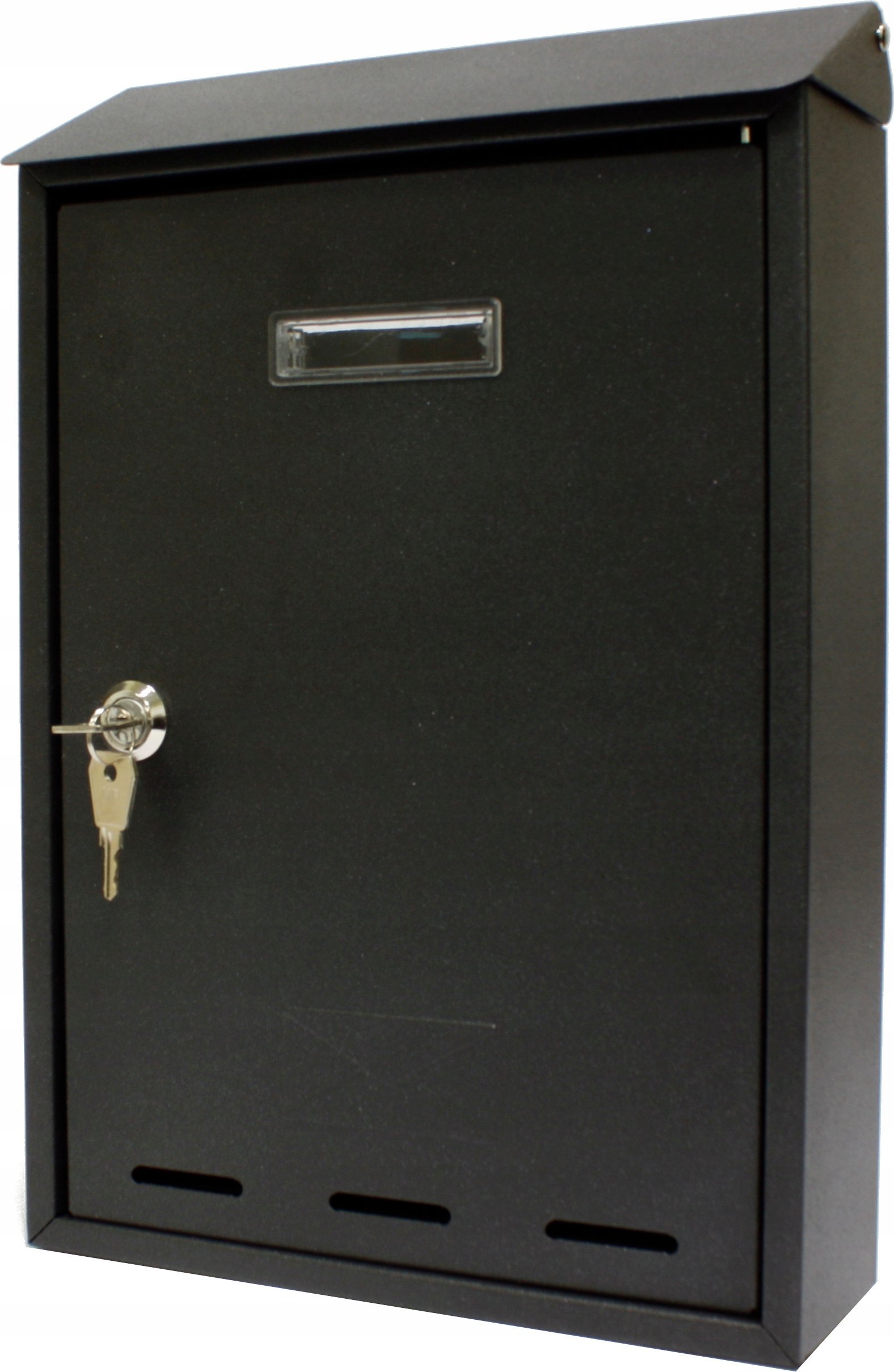 Metalplus Skrzynka na listy pocztowa czarna