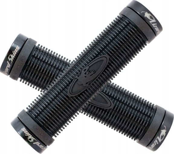 Lizard Skins Chwyty kierownicy LIZARDSKINS CHARGER LOCK-ON klamry czarne 130mm czarne - LZS-LOCDS100