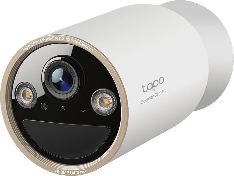 TP-Link Tapo C460(EU), IP security camera, Outdoor, 3840 x 2160 pixels, Internal, Wall, White