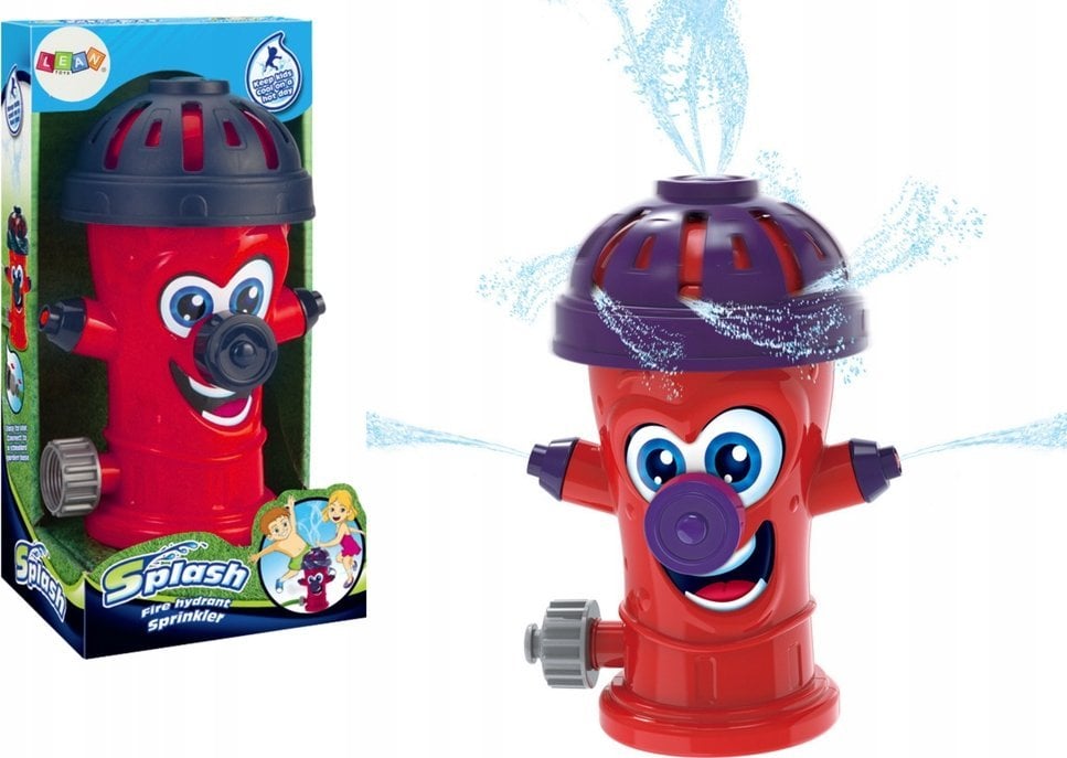 LeanToys Zraszacz Ogrodowy Hydrant Fontanna Dla Dzieci Spryskiwacz Wodny Dla Dzieci