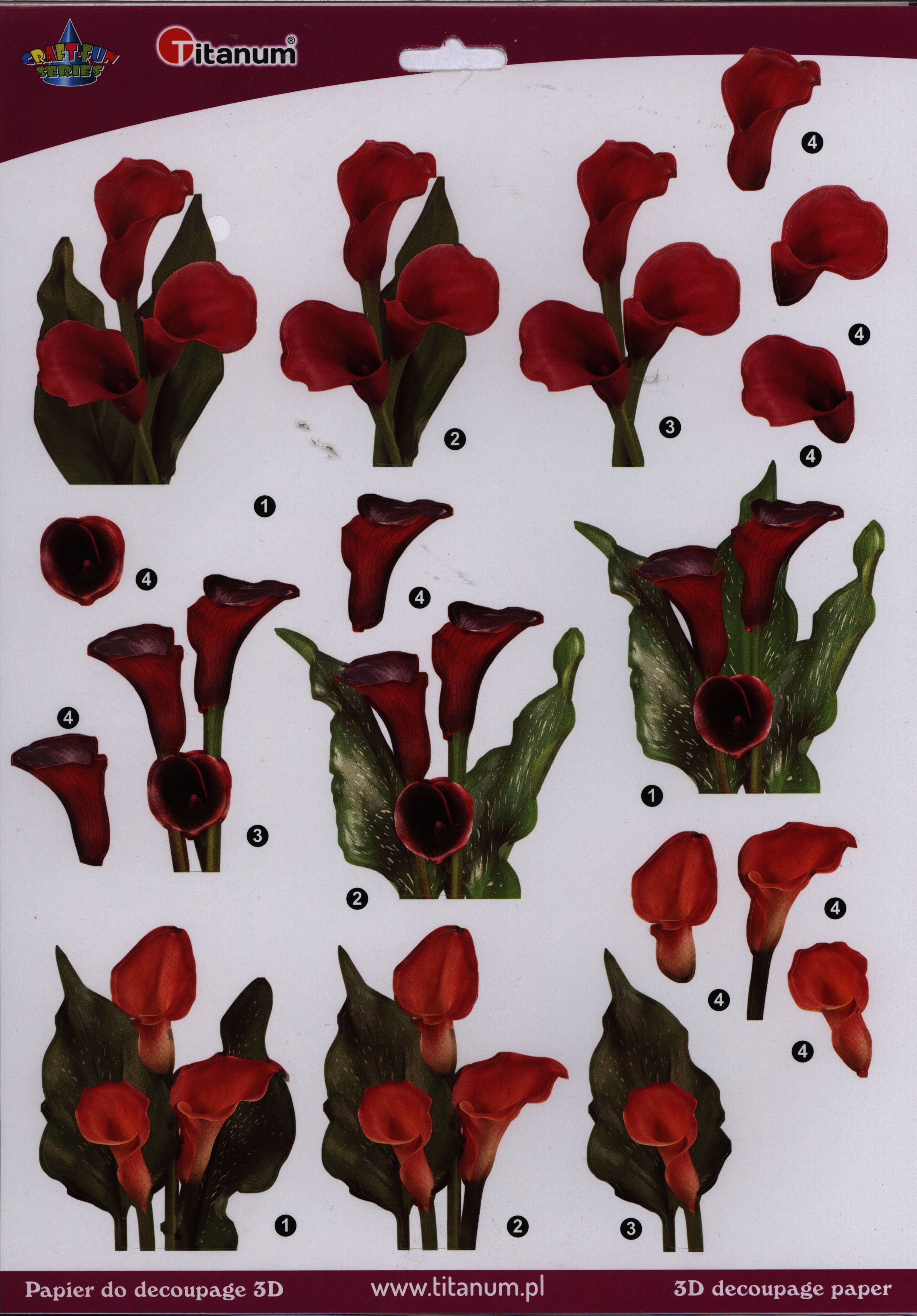 Titanum Papier 3D do decupage (22007)