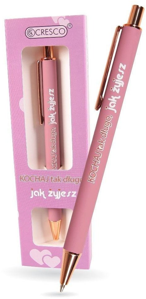 Długopis automatyczny Kochaj tak długo, jak żyjesz