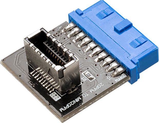 Akasa USB 3.1 20-pin Adapter